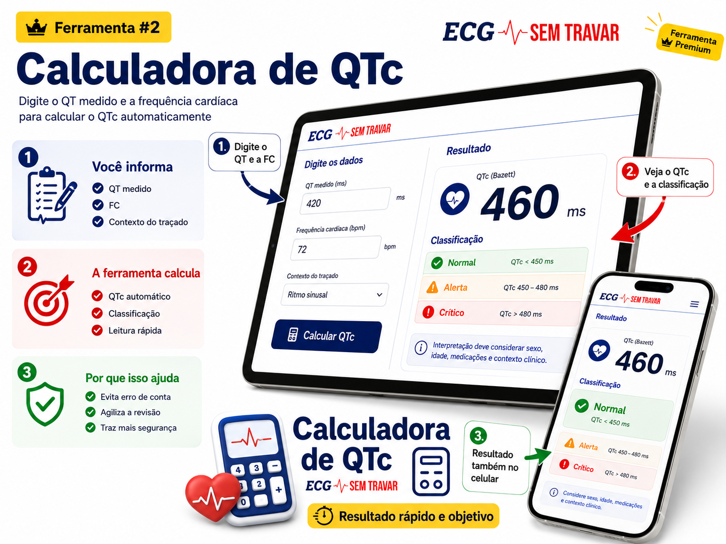 Calculadora de QTc