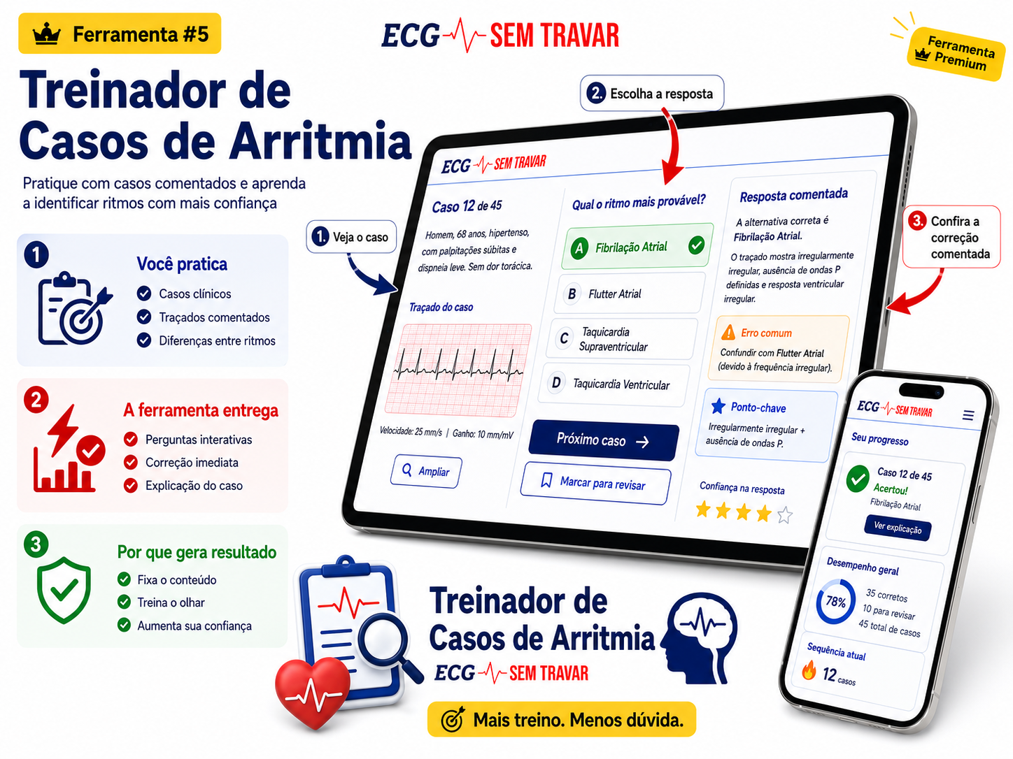 Treinador de Casos